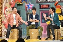 左からブラックマヨネーズ、麒麟・川島。(c)読売テレビ