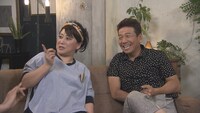 （左から）友近、くりぃむしちゅー上田。(c)中京テレビ