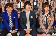 左から三四郎、指原莉乃。