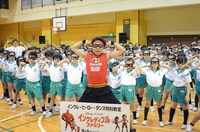 フォトセッション時の様子。