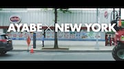 「AYABE × NEW YORK」より。