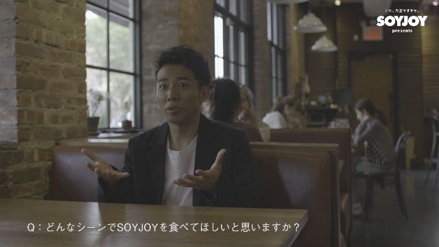 インタビュー映像より。