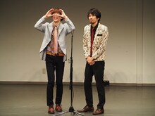 真空ジェシカの初単独ライブ「犬の整形の立会い」のワンシーン。(c)テレビ朝日