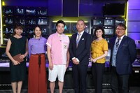 「ニチファミ！『特捜！激撮！張り込みマネースコープ』」の出演者たち。(c)フジテレビ