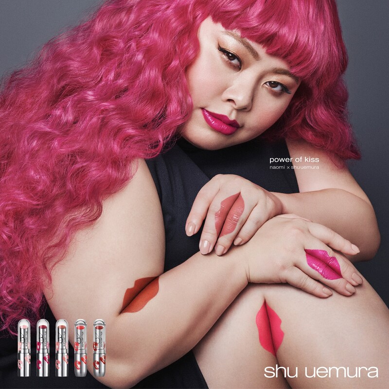 「naomi x shu uemura rouge unlimited collection」イメージ