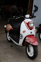 明石家さんま用バイク (c)テレビ東京