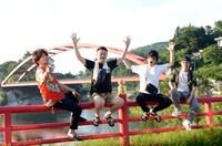 左からニブンノゴ！大川、ギンナナ金成、ニブンノゴ！森本、ニブンノゴ！宮地。