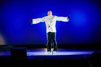 “羽生ゆづある”に扮したレイザーラモンRG。