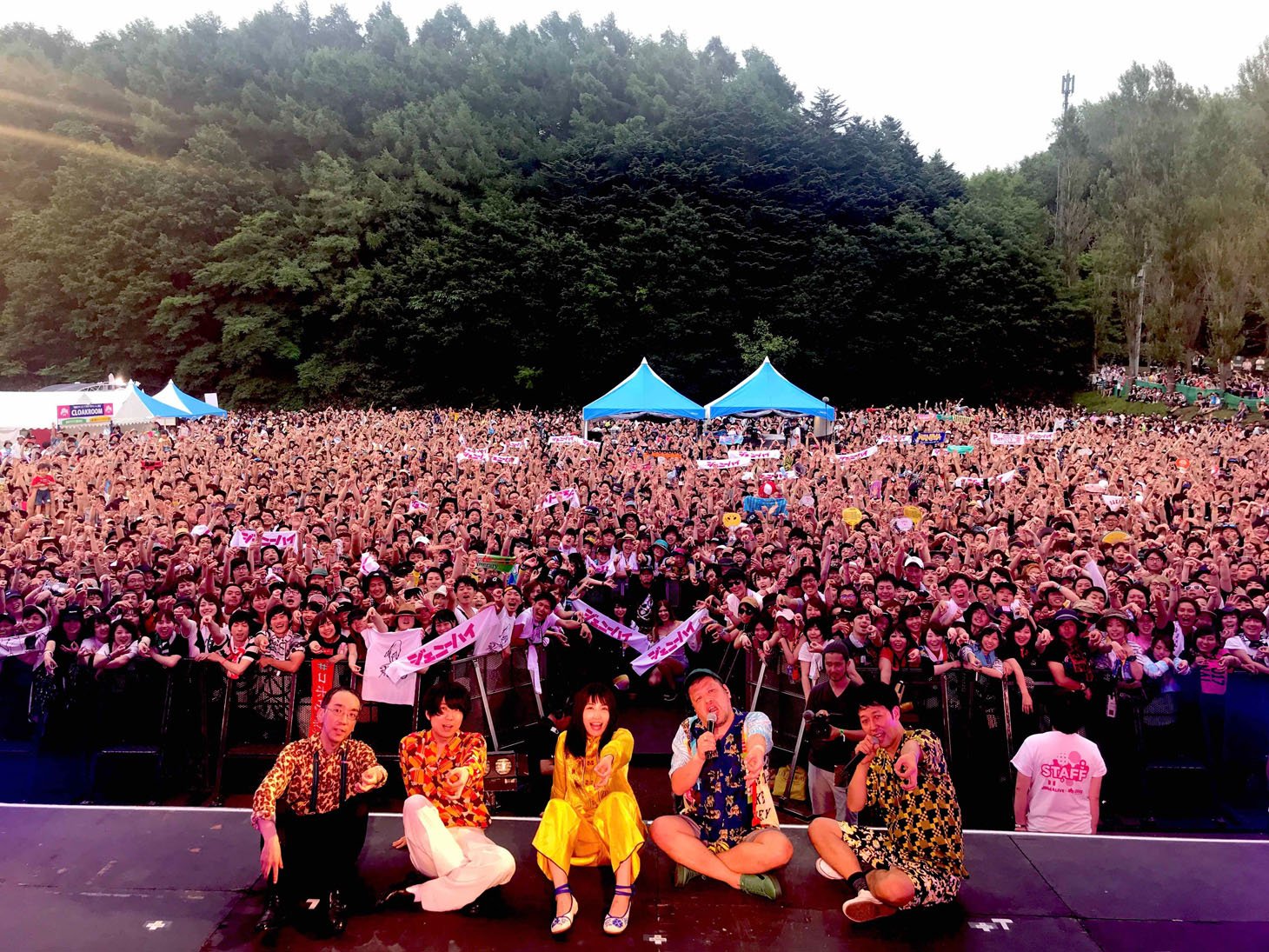 「JOIN ALIVE 2018」に出演したジェニーハイ。