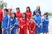 「ロンハー水泳2018」のワンシーン。(c)テレビ朝日