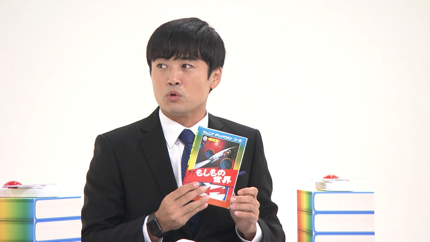 MCの劇団ひとり。(c)NHK