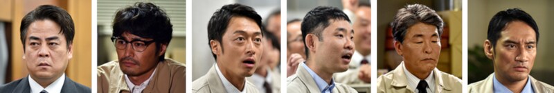 「日曜劇場『下町ロケット』」に出演する、立川談春（左端）、今野浩喜（右から3人目）ら。(c)TBS