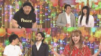 ショートネタコーナーに登場する（左上から右回りに）古賀シュウ、レインボー、ゆーびーむ☆、馬鹿よ貴方は。(c)NHK