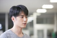 タウンワークのCM撮影中の様子。