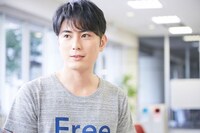 タウンワークのCM撮影中の様子。