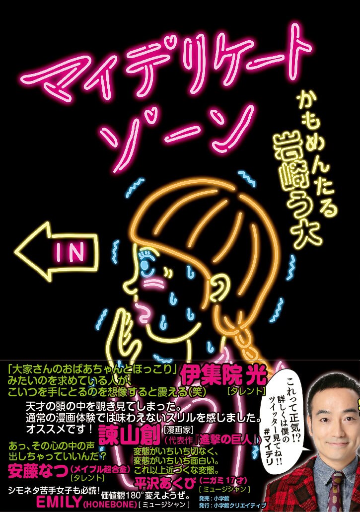 かもめんたる・う大「マイデリケートゾーン」表紙