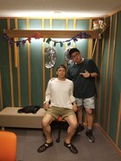 最新回の収録を終えたミキ。