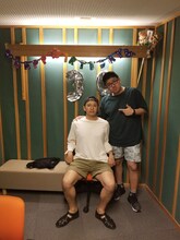 最新回の収録を終えたミキ。