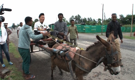 「世界の果てまでイッテQ！」のワンシーン。(c)日本テレビ