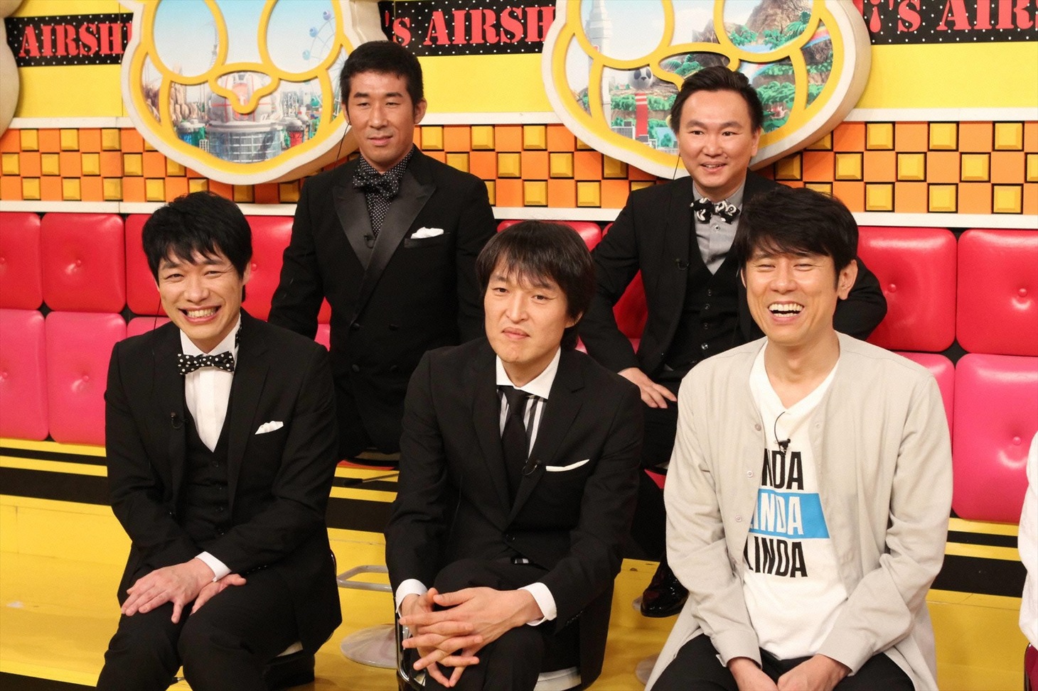 「ネプリーグSP」に「舞台『THE EMPTY STAGE』チーム」として出演する芸人たち。(c)フジテレビ