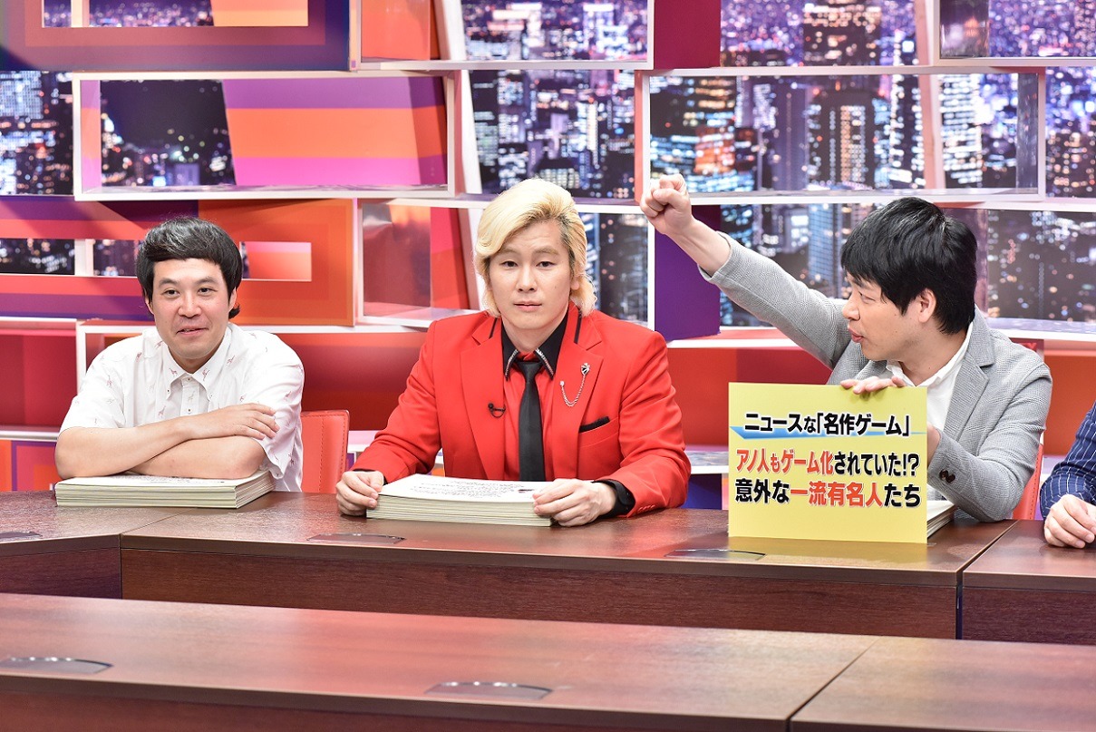 麒麟・川島（右）によるプレゼンのワンシーン。(c)中京テレビ