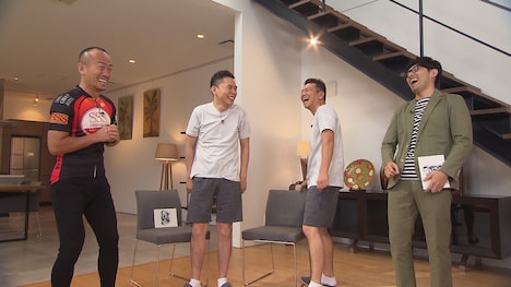 （左から）兼子ただし、爆笑問題・太田、くりぃむしちゅー上田、浜ロン。(c)中京テレビ