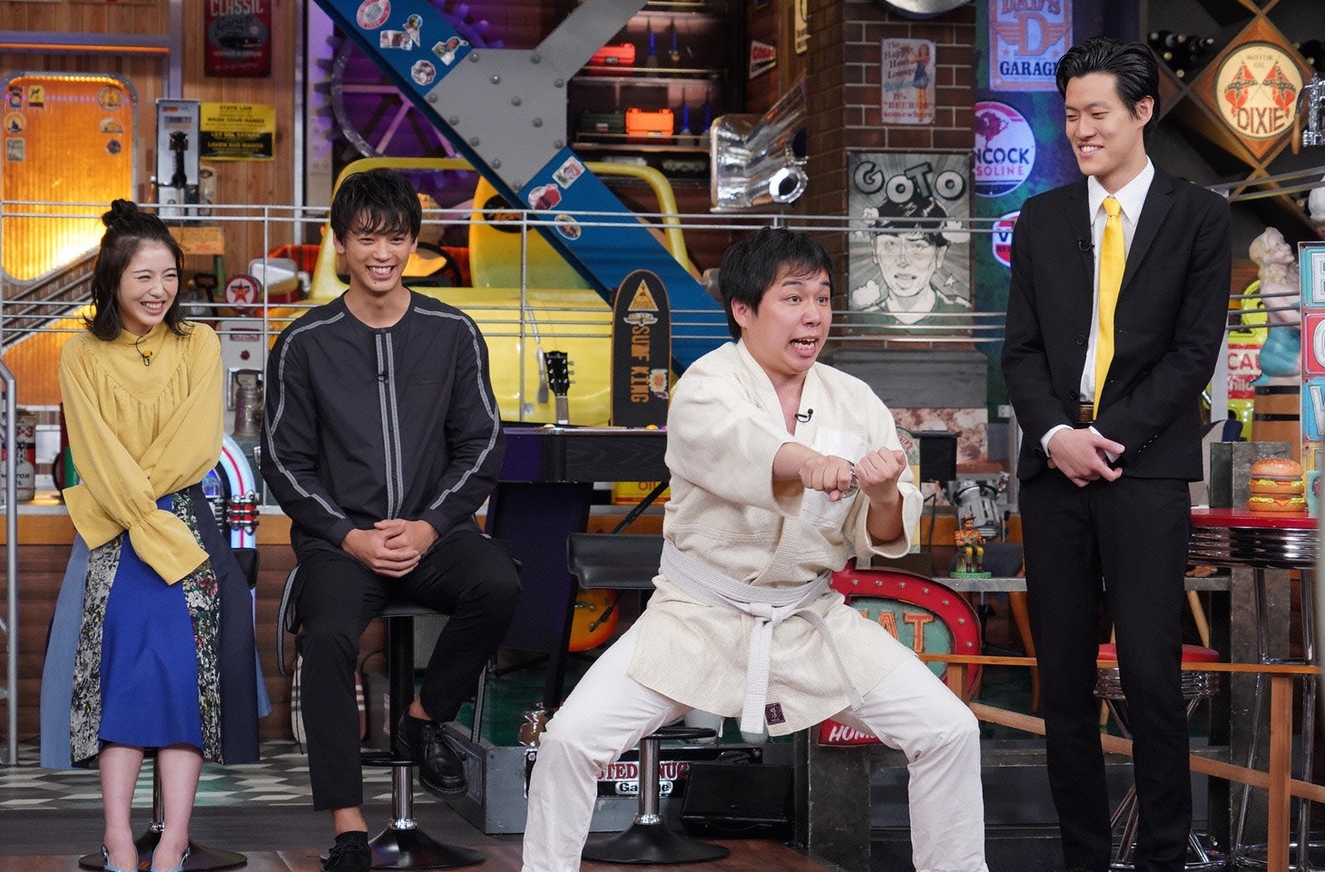 「ウチのガヤがすみません！」のワンシーン。(c)日本テレビ