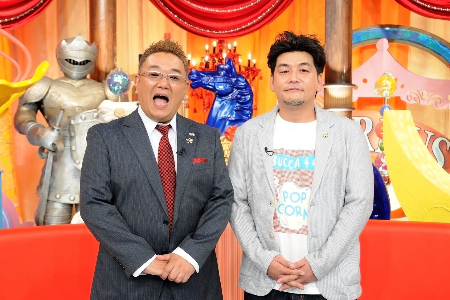 MCのサンドウィッチマン。(c)MBS