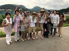 よゐこ濱口とアンガールズ田中はきのこ園へ。(c)RCC