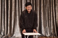 「お笑いハーベスト大賞」準決勝に出場した岡野陽一。