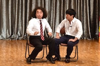 「お笑いハーベスト大賞」準決勝に出場した、やさしい雨。