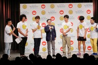「よしもと流プレミアムフライデー サマーキャンペーン2018」プレミアムトークの様子。