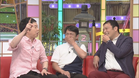 （左から）今田耕司、中川家。(c)CBC