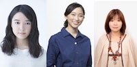 左から上白石萌音、杏、大久保佳代子。