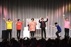 吉本ヒーロータイムが初のルミネ開催、特撮あるあるネタに渡部秀と三浦涼介が爆笑
