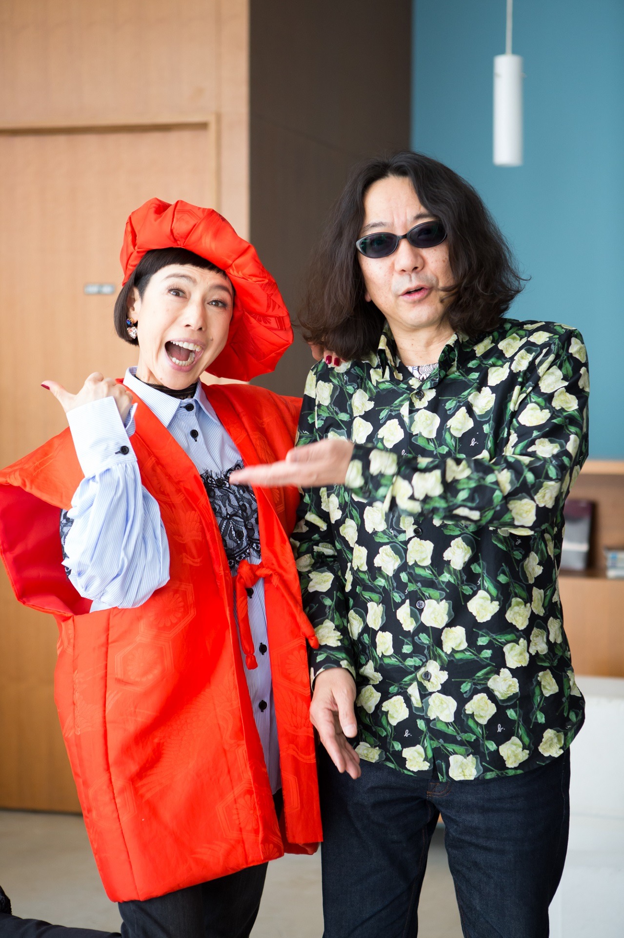 左から久本雅美、みうらじゅん。