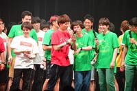 クロスバー直撃・渡邊は2500人を前に「ミートボール ポイっ」。