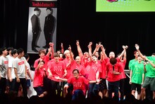 「マンゲキ夏の大運動会」のアインシュタインチーム。