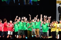 「マンゲキ夏の大運動会」のトットチーム。