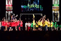 「マンゲキ夏の大運動会」の様子。