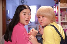 「ほんとにあった怖い話 -夏の特別編2018-」に出演するガンバレルーヤ。(c)フジテレビ