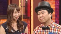 ウーマンラッシュアワー中川パラダイス（右）と妻の和代さん（左）。(c)テレビ朝日