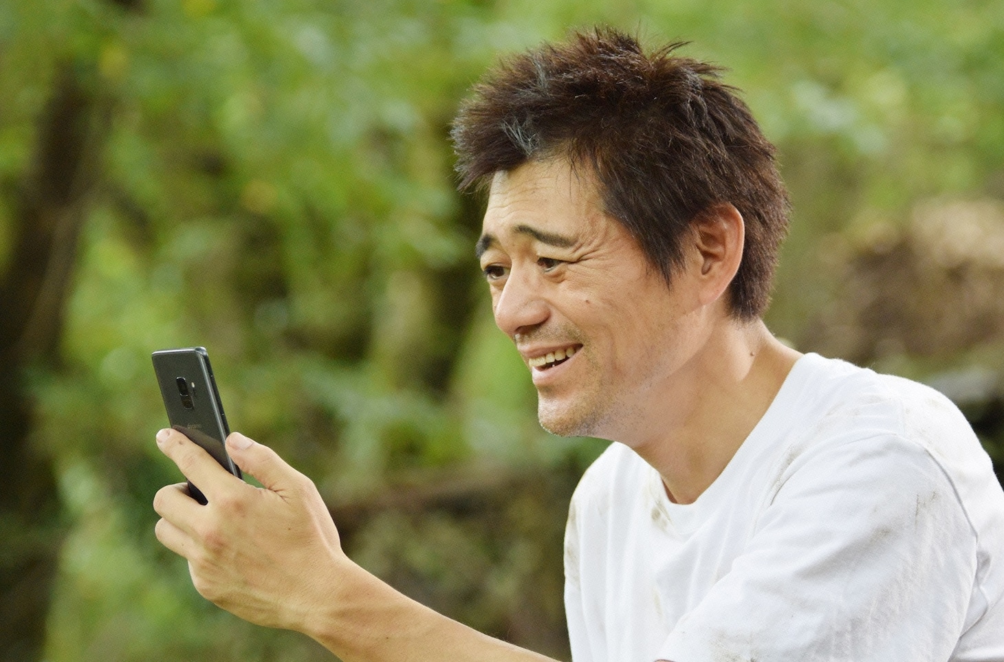 ドラマ「高嶺の花」に出演する博多華丸。(c)日本テレビ