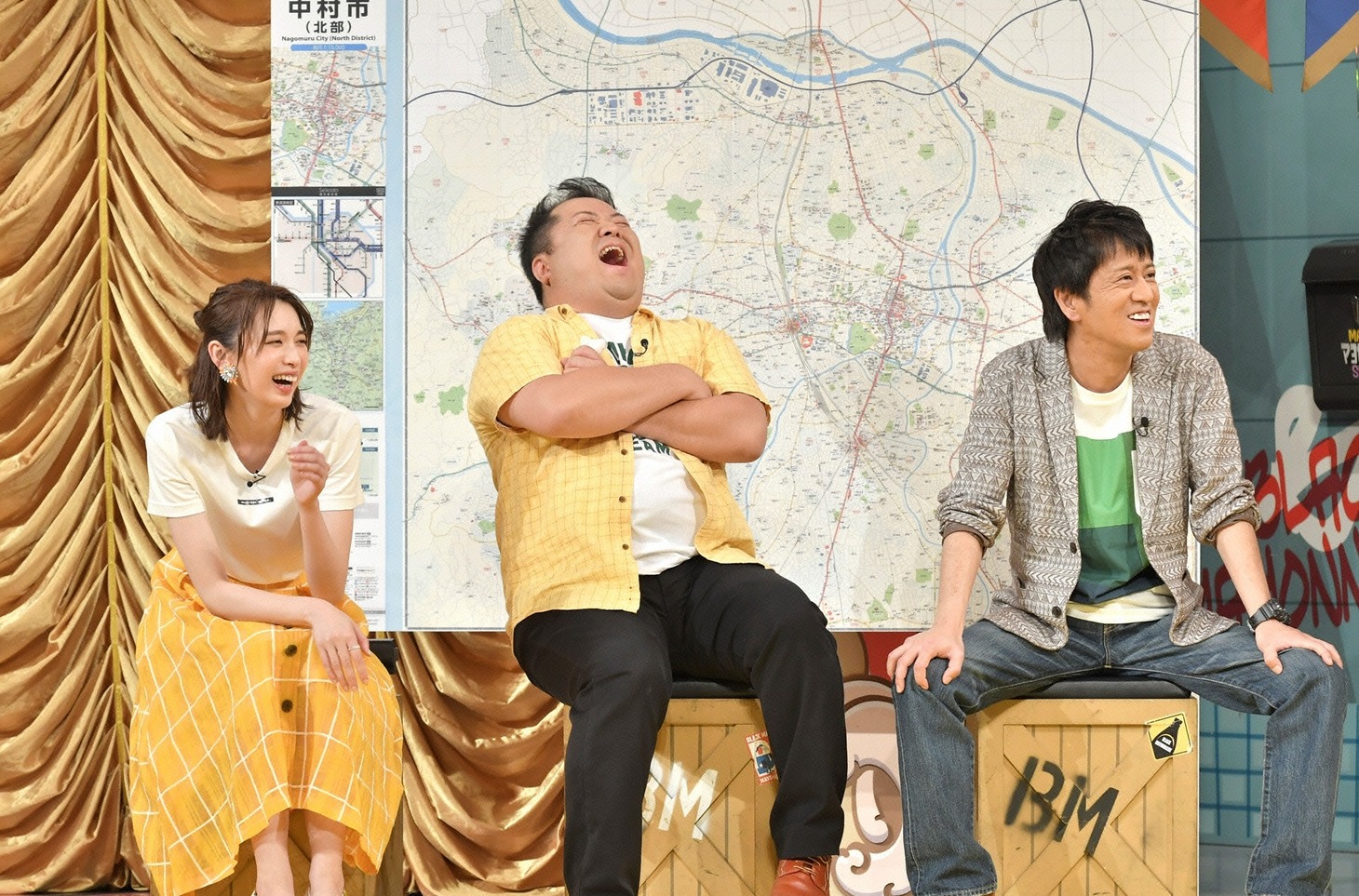 「マヨなか笑人」のワンシーン。(c)読売テレビ