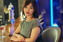 「GUERLAIN MAKE THE DRAMA」より、大久保佳代子。