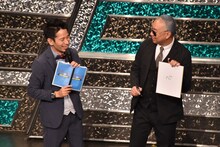 （左から）タケト、レイザーラモンRG。