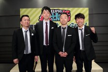 （左から）かまいたち、アキナ。(c)ABC