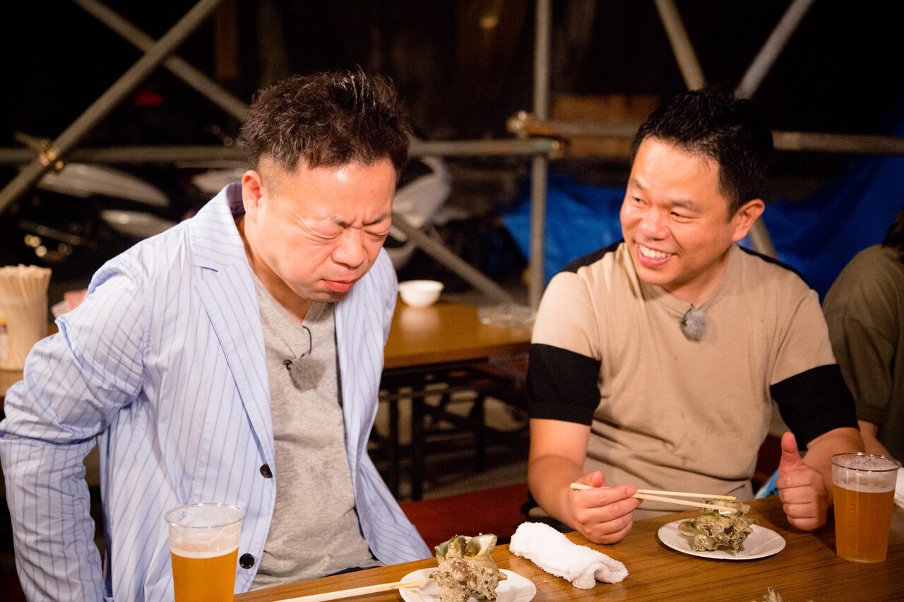 「ロケ最強芸人決定戦 外王」に出演する、ダイアン。(c)フジテレビ