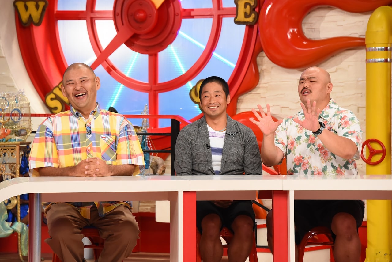 「マルコポロリ！」に出演する安田大サーカス。(c)関西テレビ