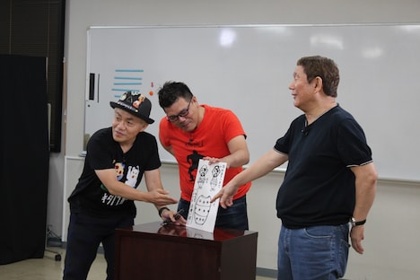 「はじめてのたけし」のワンシーン。